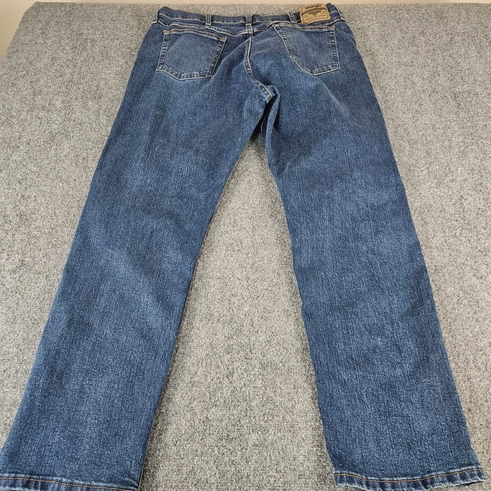 Wrangler Premium Quality Mens Straight Leg Jeans‎ Blue 38x32 1097FXWXD